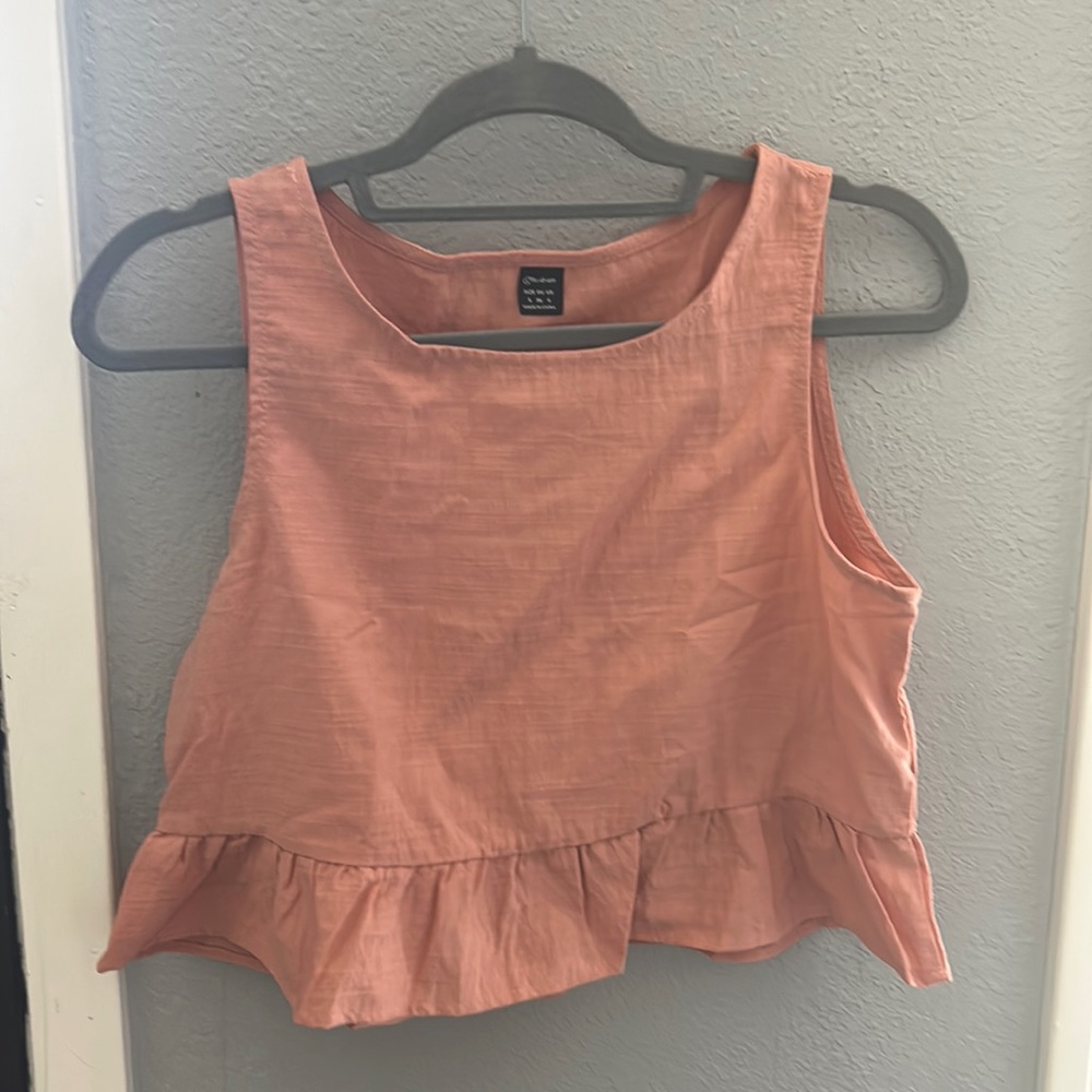 Shein cropped blouse